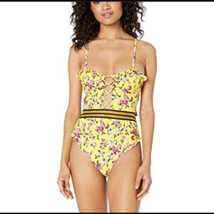 For Love & Lemons Paulina  One Piece Swimsuit